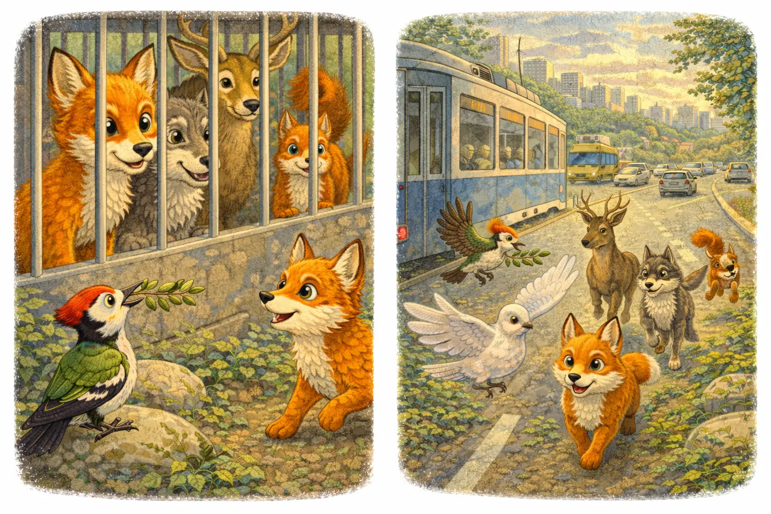 Ilustracija: Prijatelji iz ZOO-a